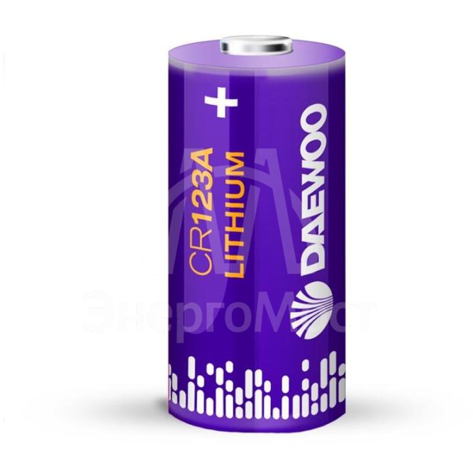 Элемент питания литиевый CR123 BL-1 DAEWOO 5043299