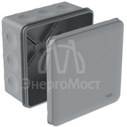 Коробка распределительная MultiBox IP66 100х100х50 DIY (со стикером) сер. SE IMT351981