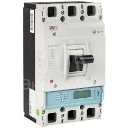 Выключатель автоматический 3п 630А 50кА AV POWER-3/3 ETU6.0 AVERES EKF mccb-33-630-6.0-av