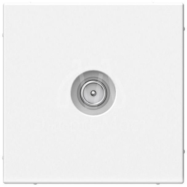 Розетка телевизионная оконечная TV ArtGallery 1дБ механизм бел. SE GAL000191