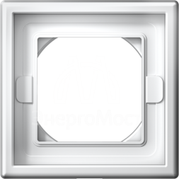 Рамка 1-м ArtGallery IP44 бел. SE GAL440101